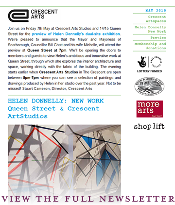 Cresecent Arts email newsletter