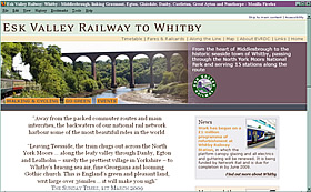 Esk Valley Railway website