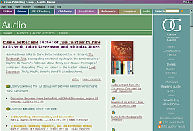 Orion Publishing Group website