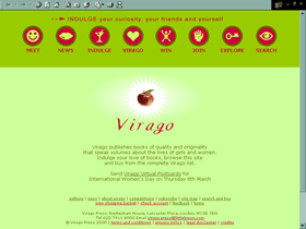 Virago website