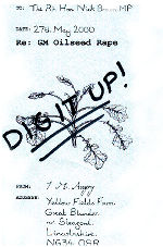 protest note - just print out and send