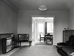 Living room in 1968