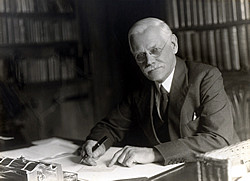 Portrait of Seebohm Rowntree in the 1930s