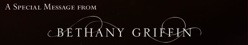 A special message from Bethany Griffin