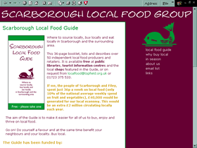 Scarborough Local Food Group website